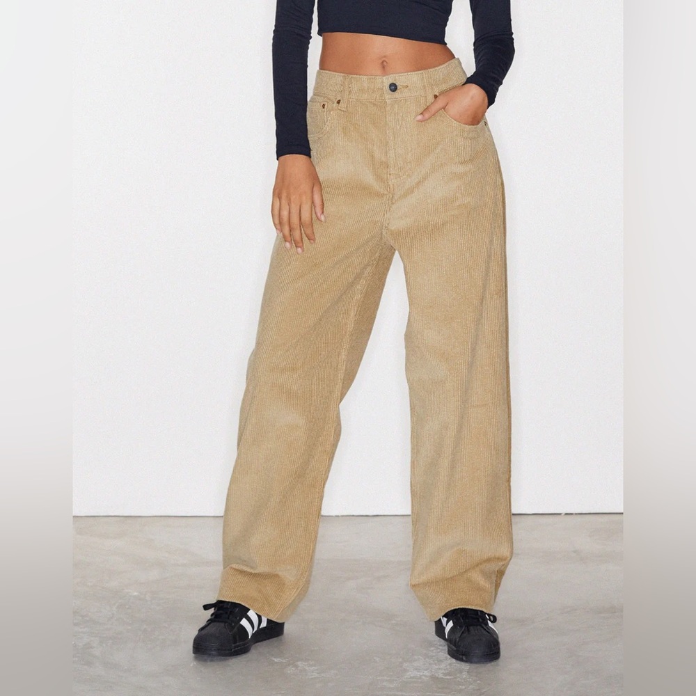 Motel tan corduroy jeans